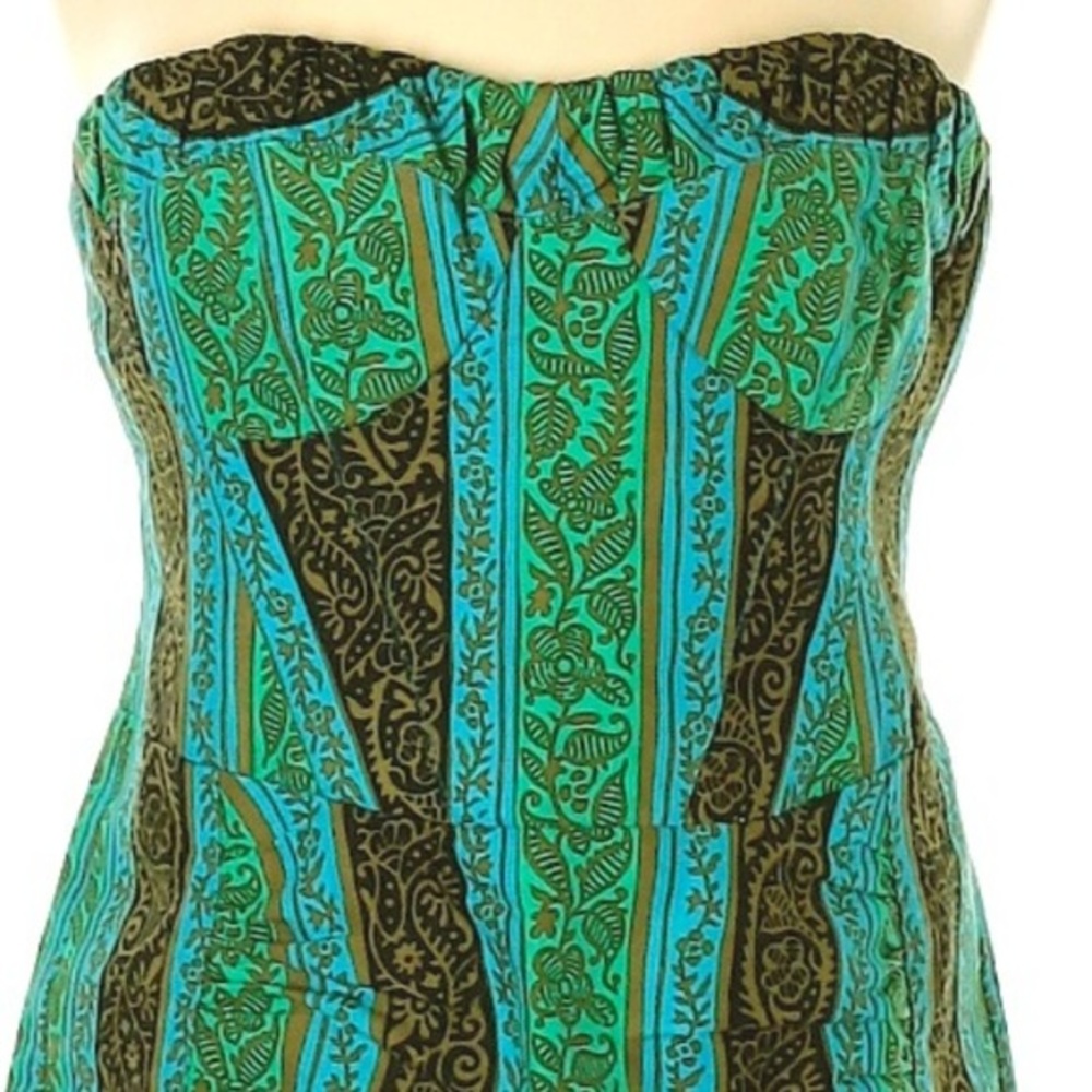Designer Nanette Lepore Casual Dress paisley RUSH